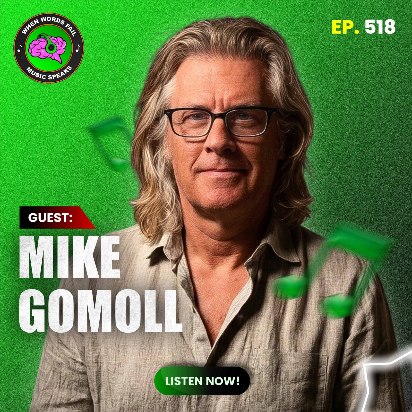 Episode 518 - Mike Gomoll’s Joey Song Foundation Turns Tragedy Into Concerts Raising Over One Million for Epilepsy