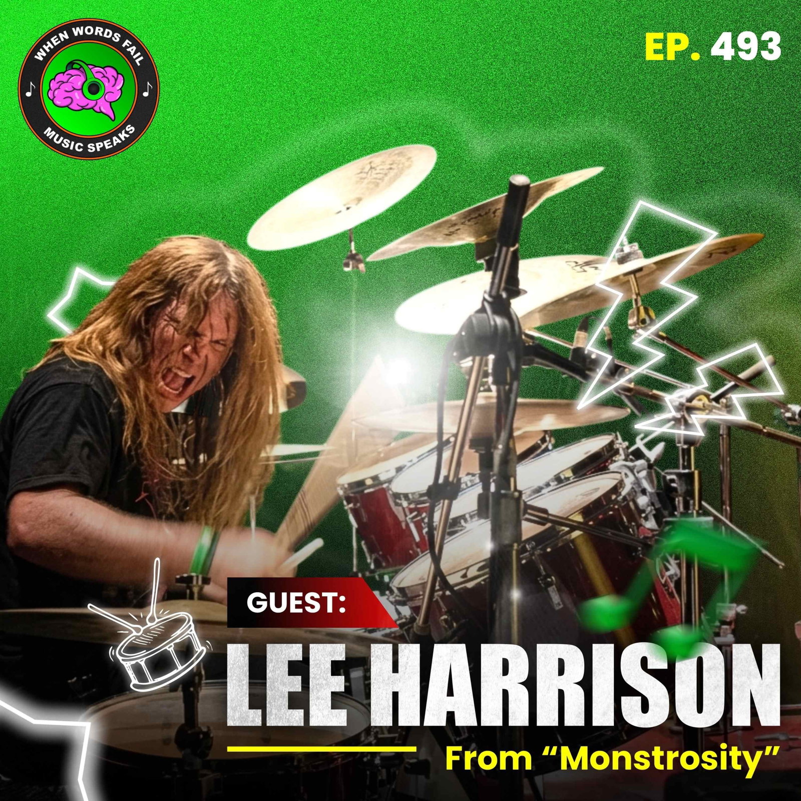 Episode 493 - Behind the Beats: Lee Harrison on Drumming Philosophy, Fitness, and Creative Process