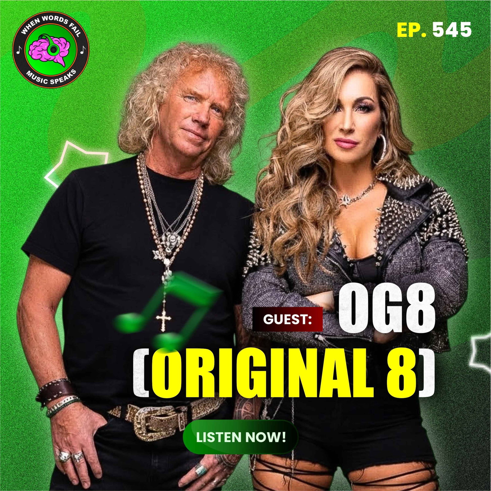 Episode 545 - Jamie & Troy (from OG8) chat about songs Wide Open, Finish Line and the outlaw country vibe