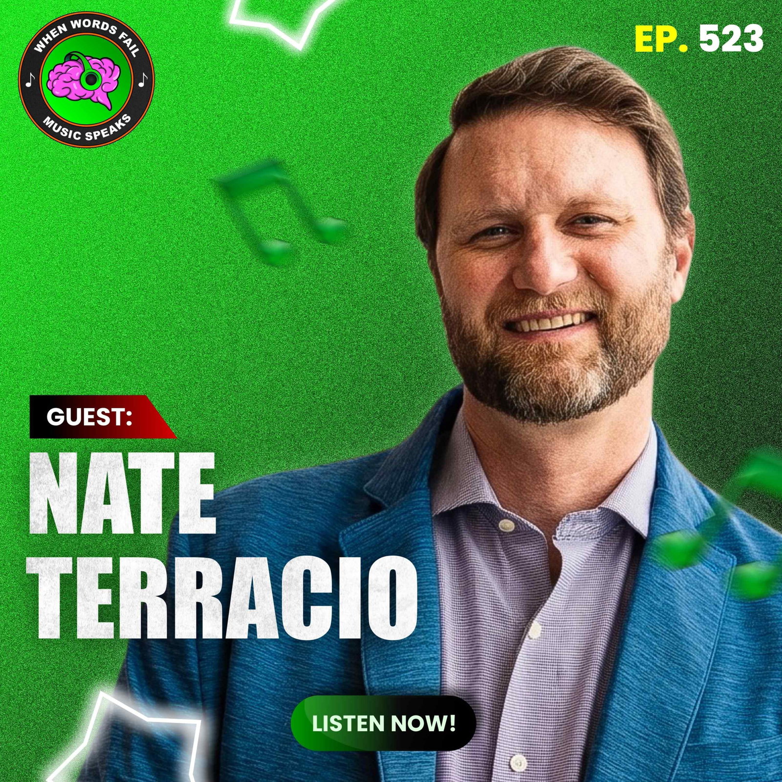 Episode 523 - Building Community Through Free Outdoor Concerts: Nate Terracio on Music’s Healing Power