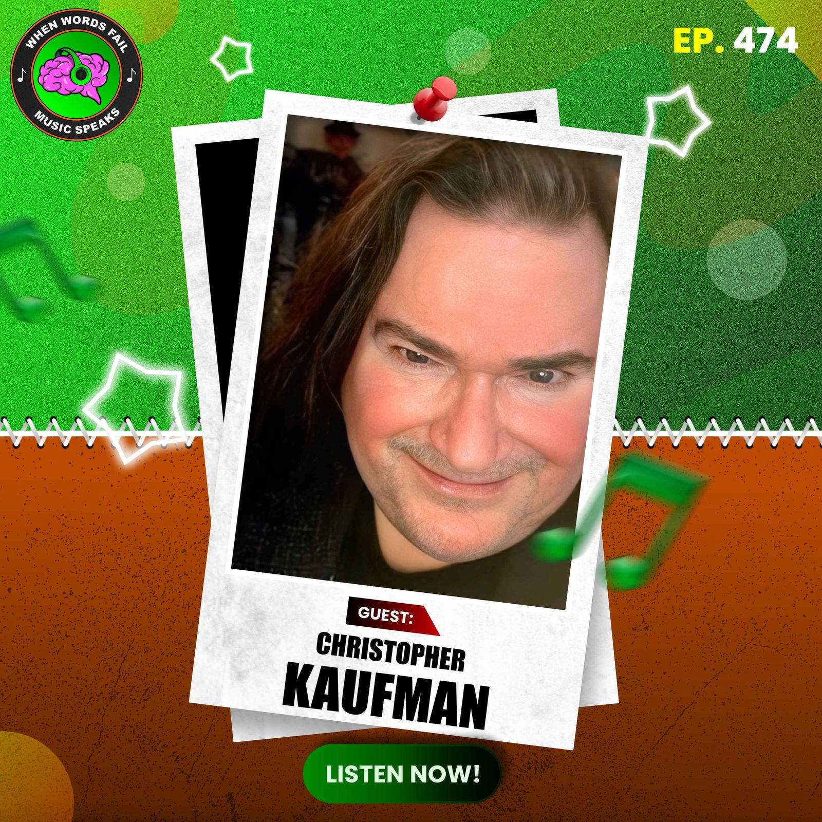 Episode 474 -  How Music and Imagination Saved Me: Chris Kaufman’s Creative Journey