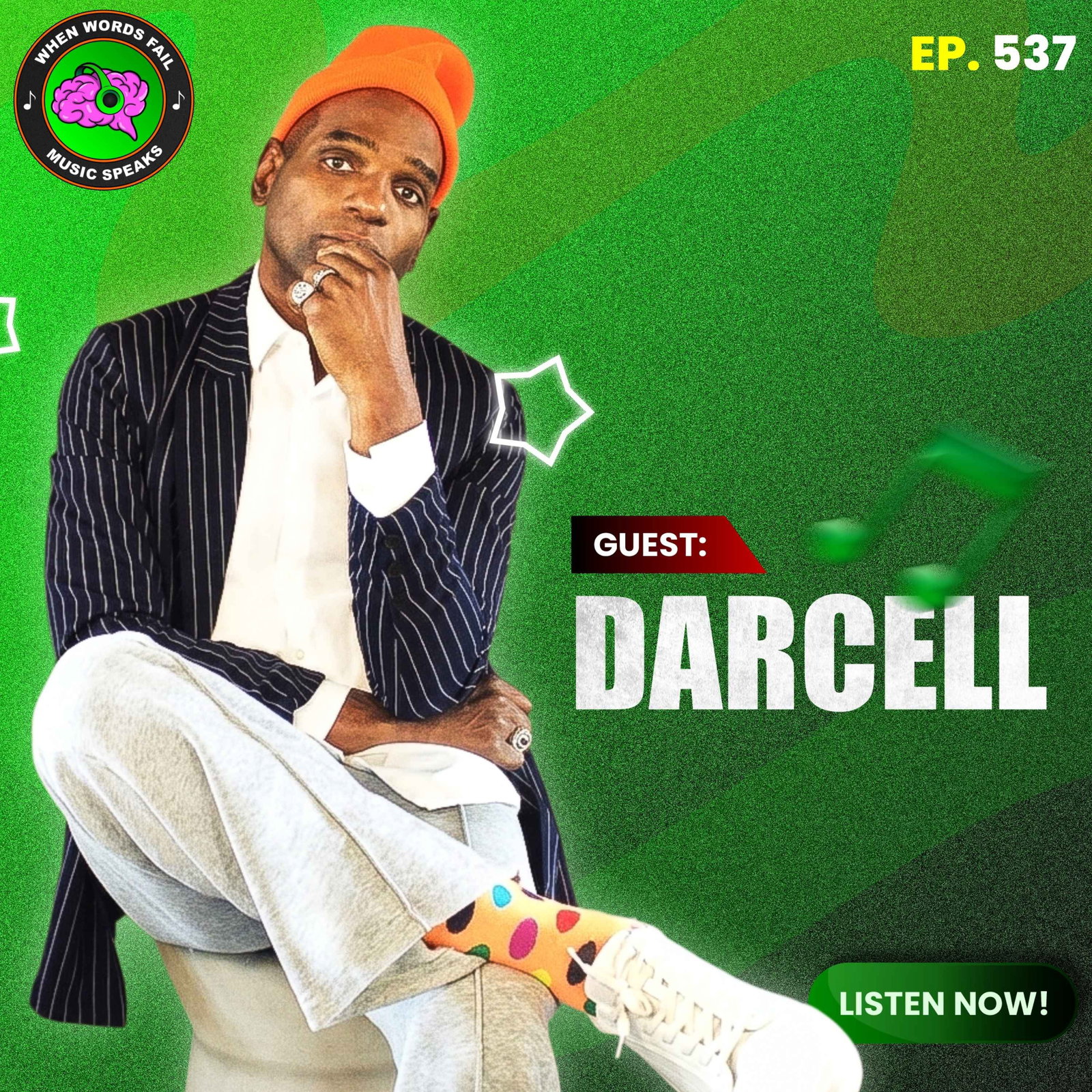 Episode 537 - From Car Living to Independent Artist: Darcell’s Journey of Faith, Music, and Perseverance episode artwork