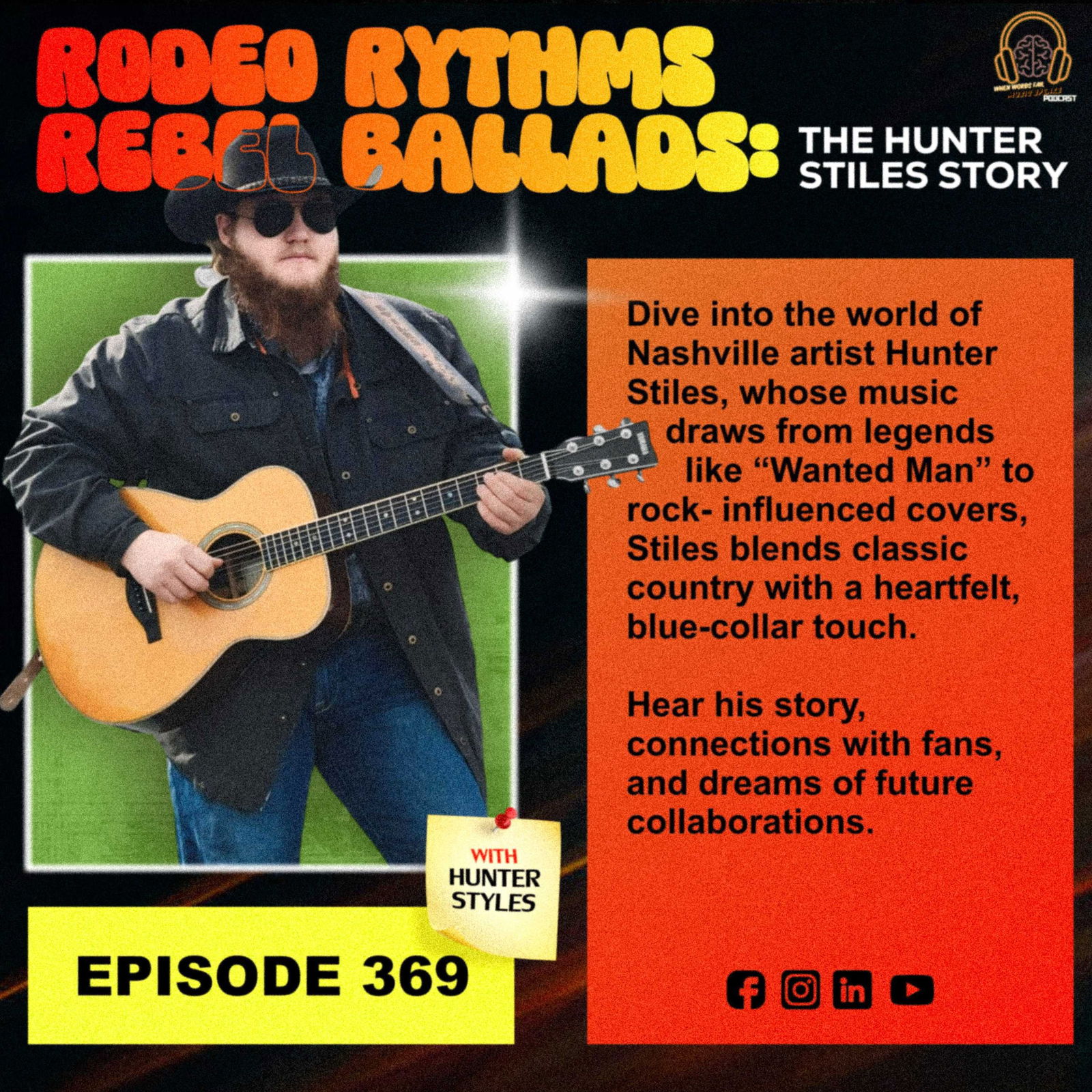 Rodeo Rhythms and Rebel Ballads: The Hunter Stiles Story