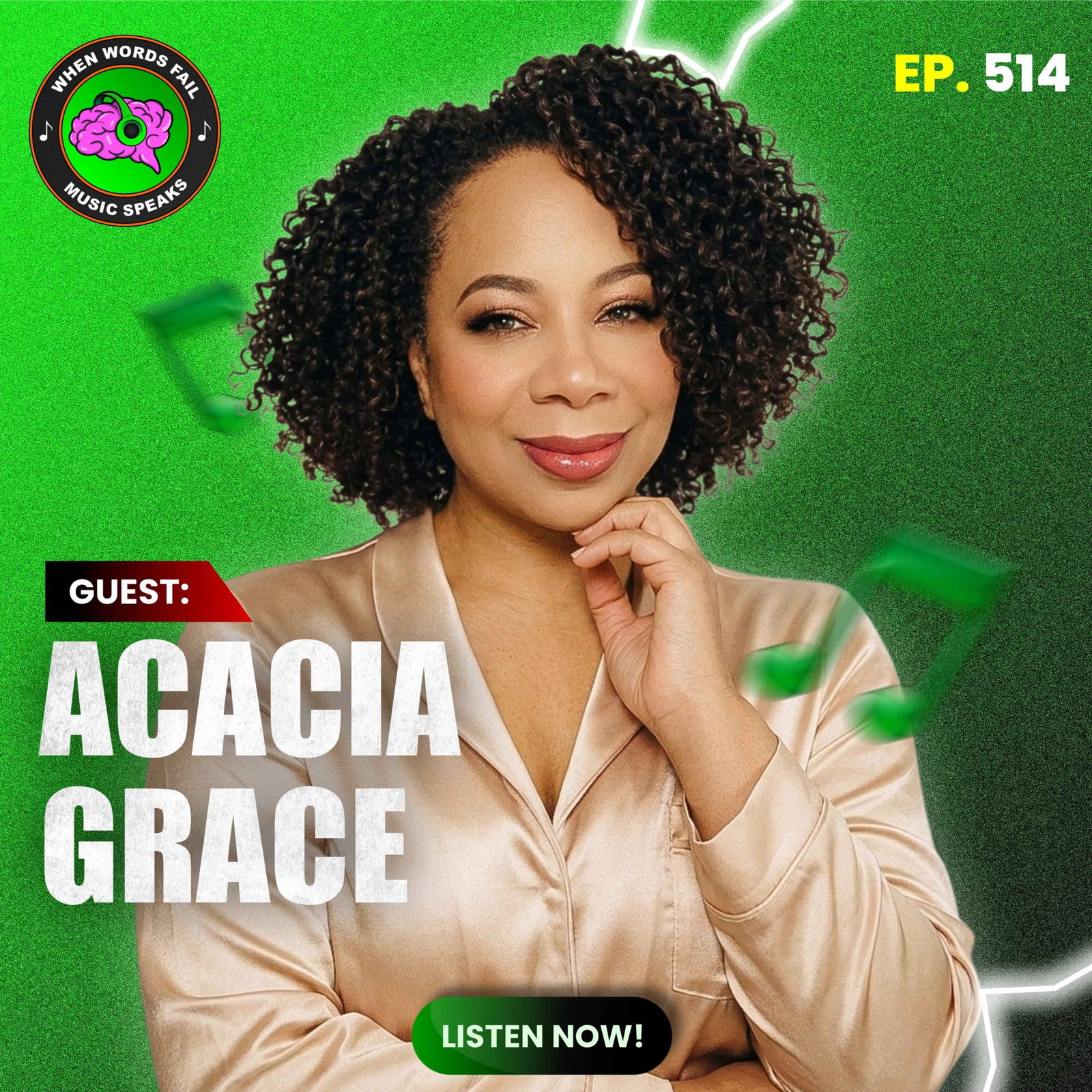 Episode 514 -  From Military Strength to Musical Healing: Acacia Grace Battles Autoimmune Disorders with Soulful Songs