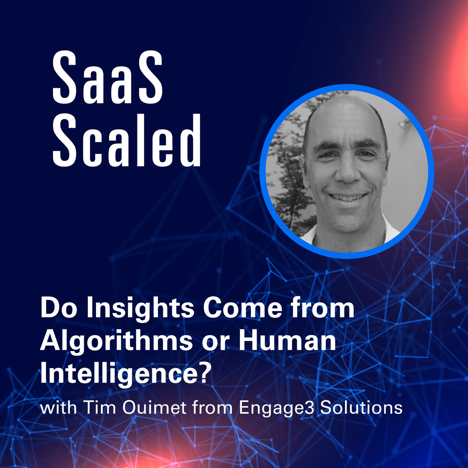 Episode cover art for Do Insights Come from Algorithms or Human Intelligence? 