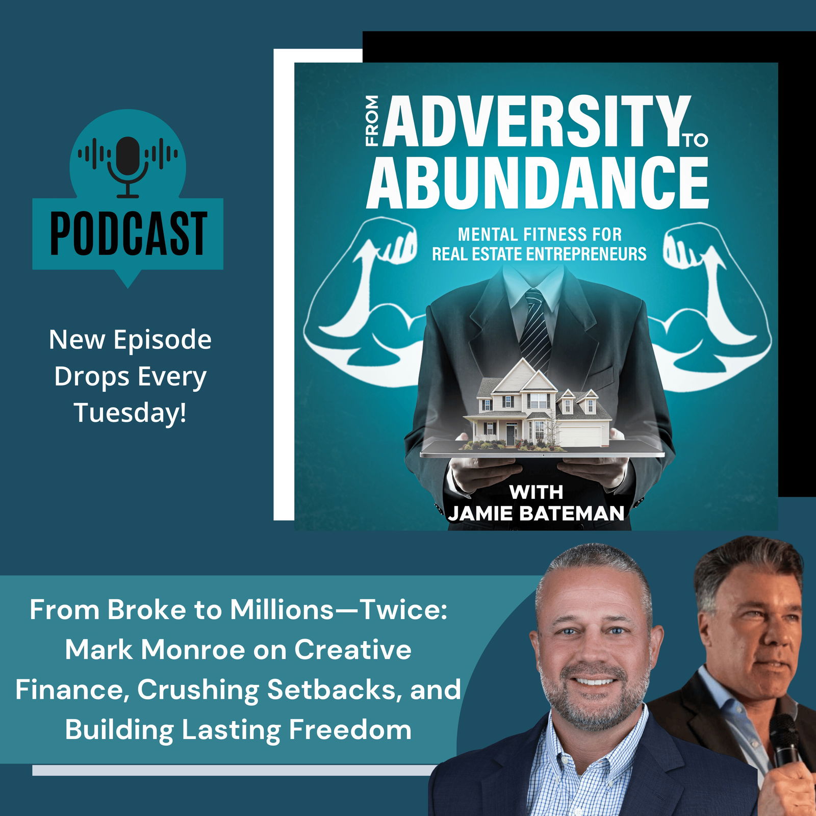 From Broke to Millions—Twice: Mark Monroe on Creative Finance, Crushing Setbacks, and Building Lasting Freedom