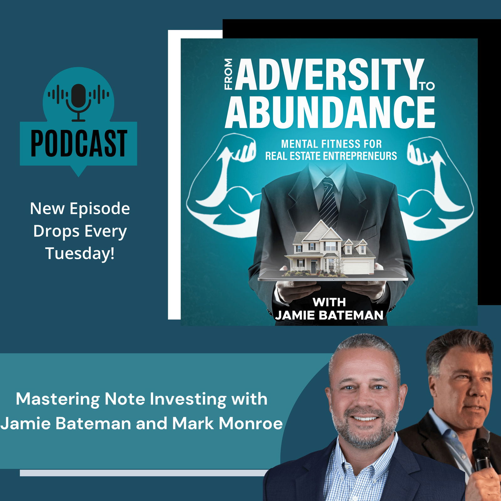 Mastering Note Investing with Jamie Bateman and Mark Monroe Mastering Note Investing with Jamie Bateman and Mark Monroe