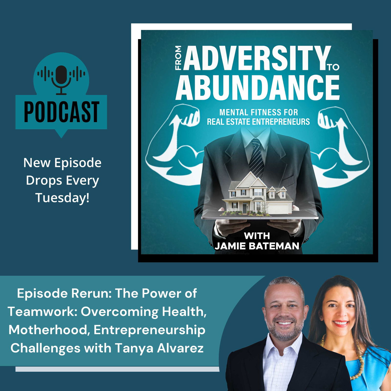 Episode image for Episode Rerun: The Power of Teamwork: Overcoming Health, Motherhood, Entrepreneurship Challenges with Tanya Alvarez