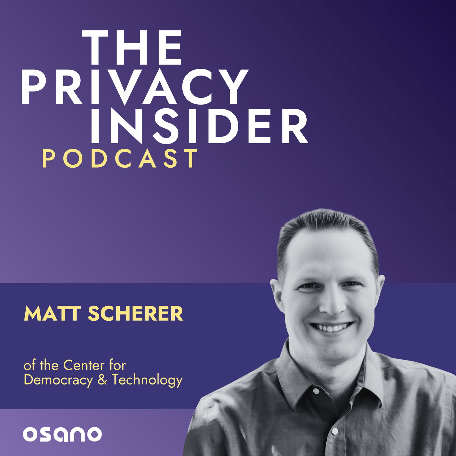 Privacy, Power, and the Algorithmic Workplace with Matthew Scherer of the Center for Democracy & Technology Privacy, Power, and the Algorithmic Workplace with Matthew Scherer of the Center for Democracy & Technology