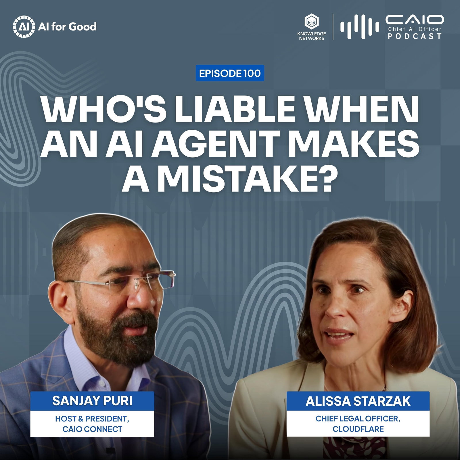 Who's Liable When an AI Agent Makes a Mistake? With Cloudflare's Alissa Starzak | Live from Geneva episode artwork
