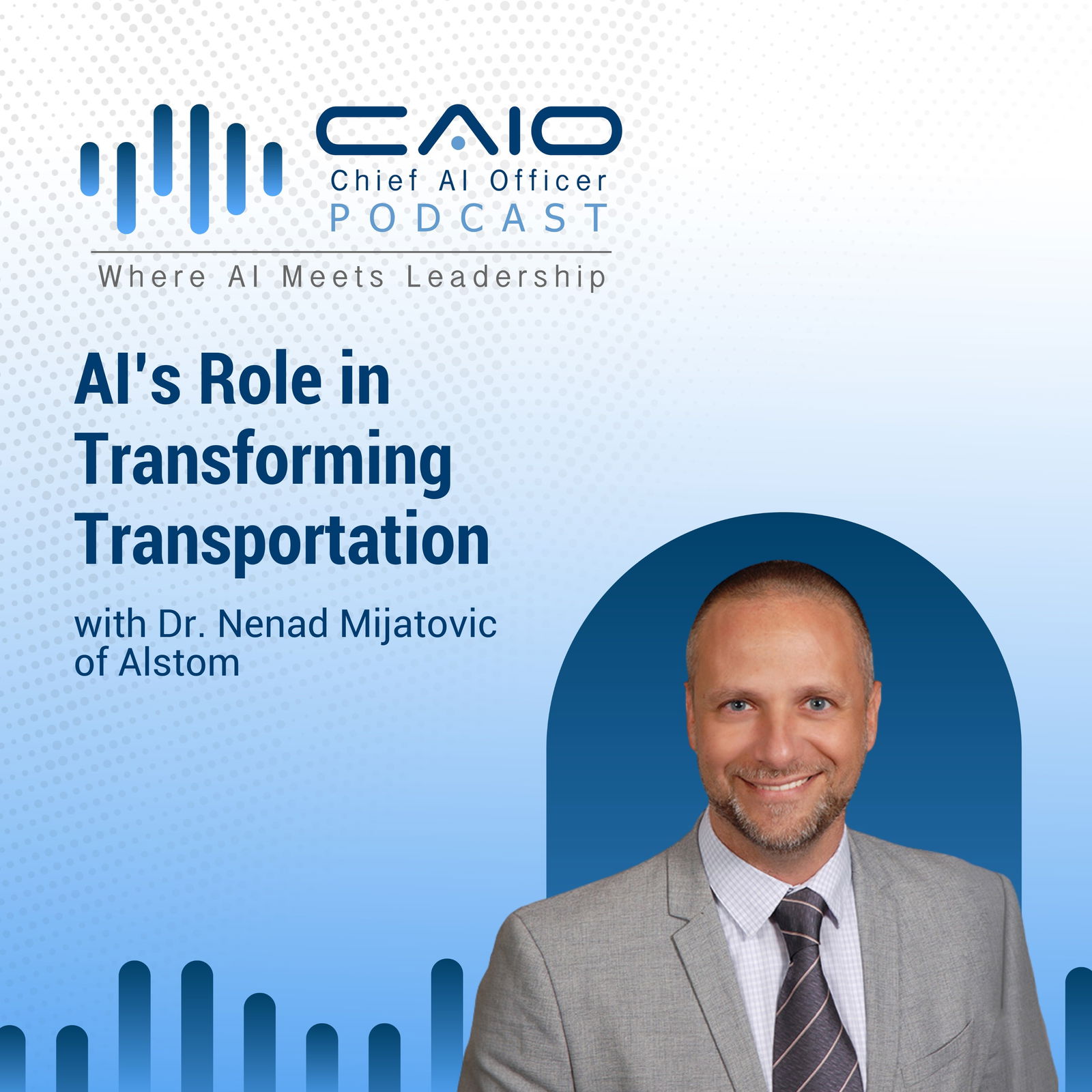 Episode cover art for AI's Role in Transforming Transportation with Dr. Nenad Mijatovic of Alstom