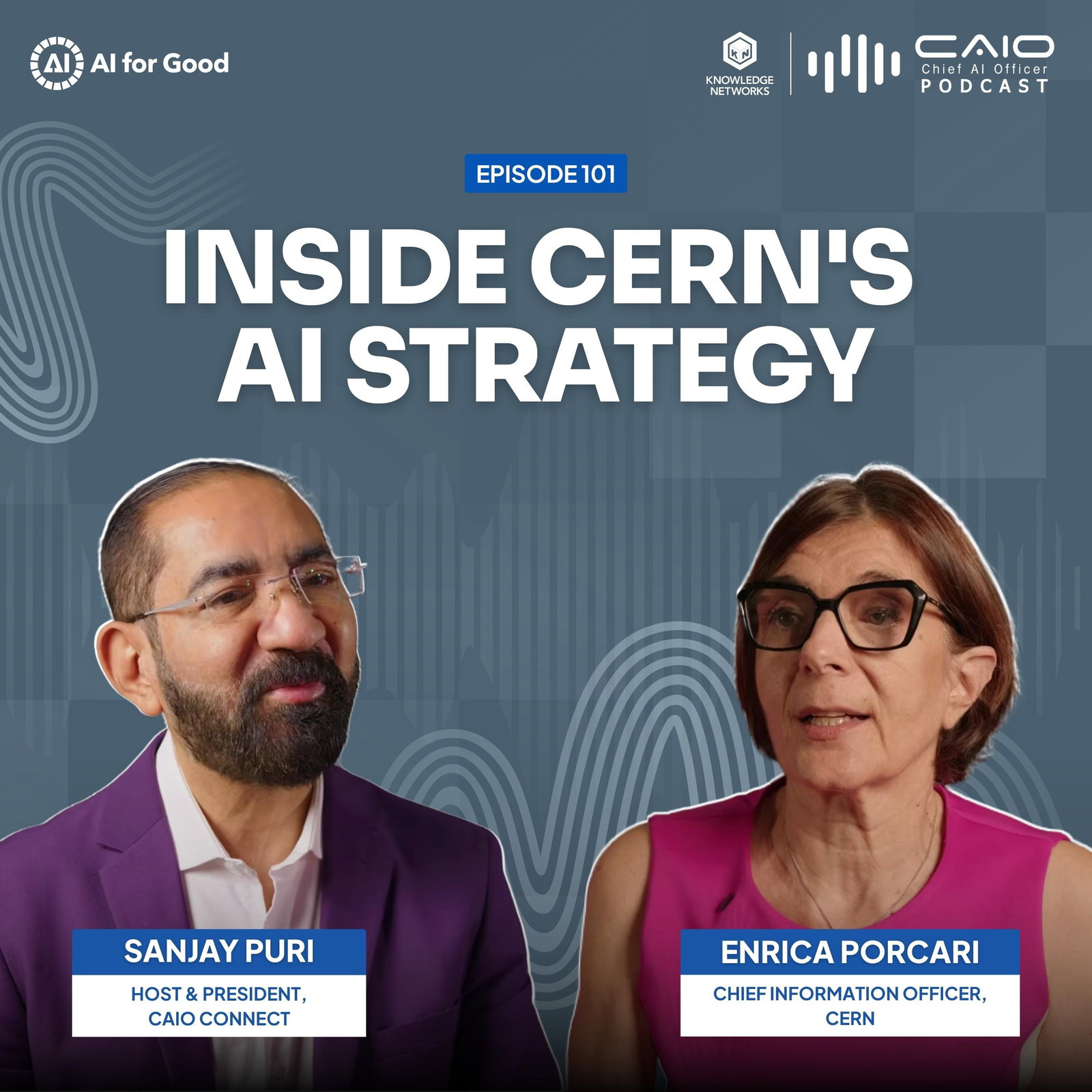  Inside CERN's AI Strategy | CIO Enrica Porcari on AI, Data & Innovation | Live from Geneva episode artwork