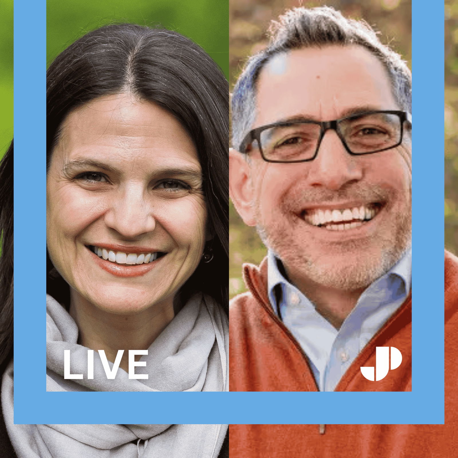 Episode cover art for LIVE FROM SAN DIEGO! Rabbis Sharon Brous (IKAR) & David Ingber (Romemu/92NY)