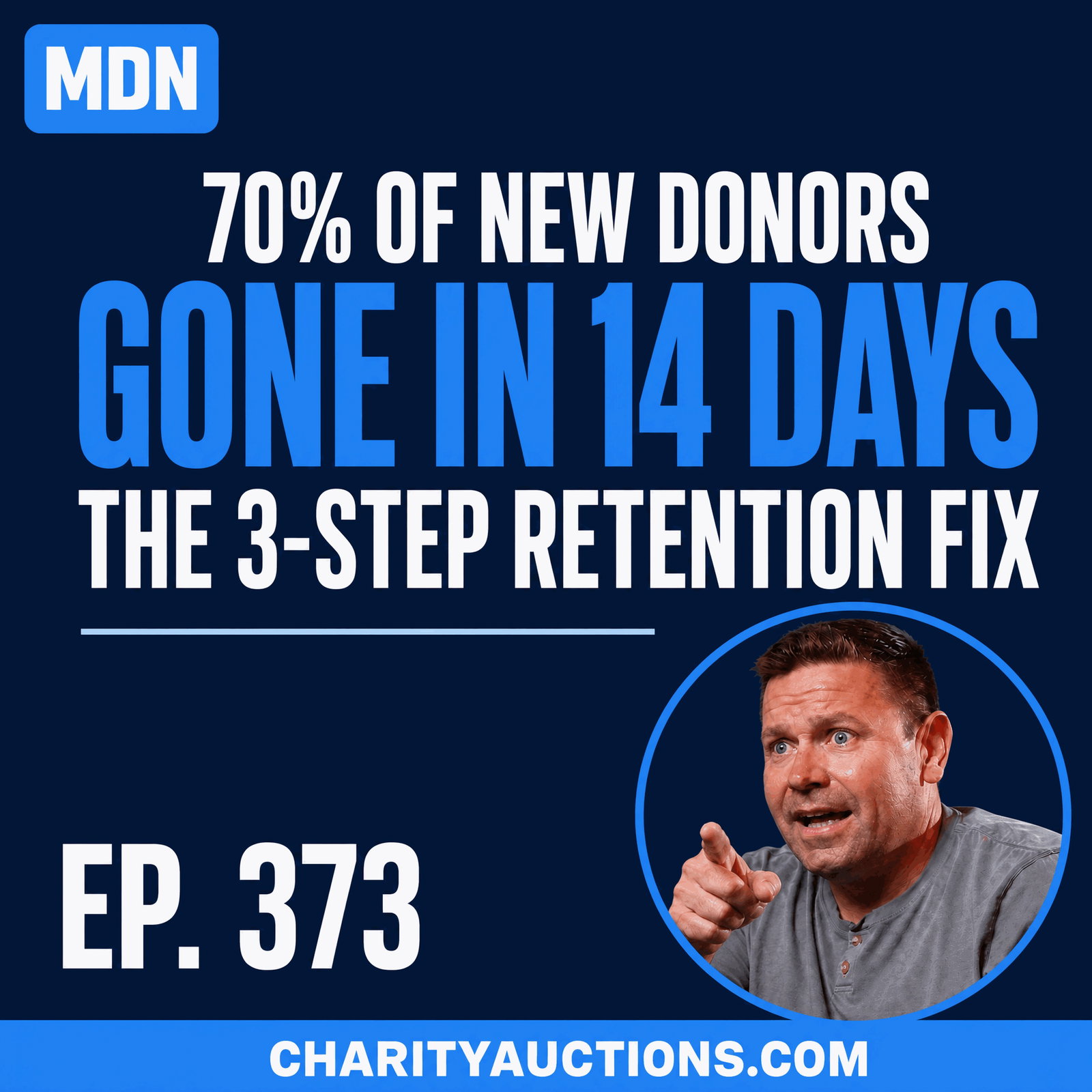 70% of First-Time Donors Disappear. This 14-Day Fix Stops It