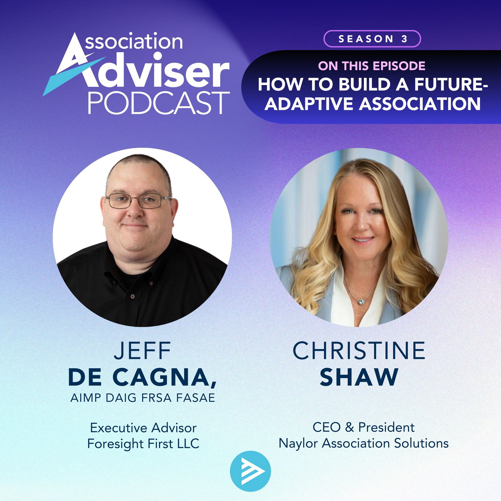 Episode cover art for #23: How to Build a Future-Adaptive Association with Jeff De Cagna of Foresight First LLC