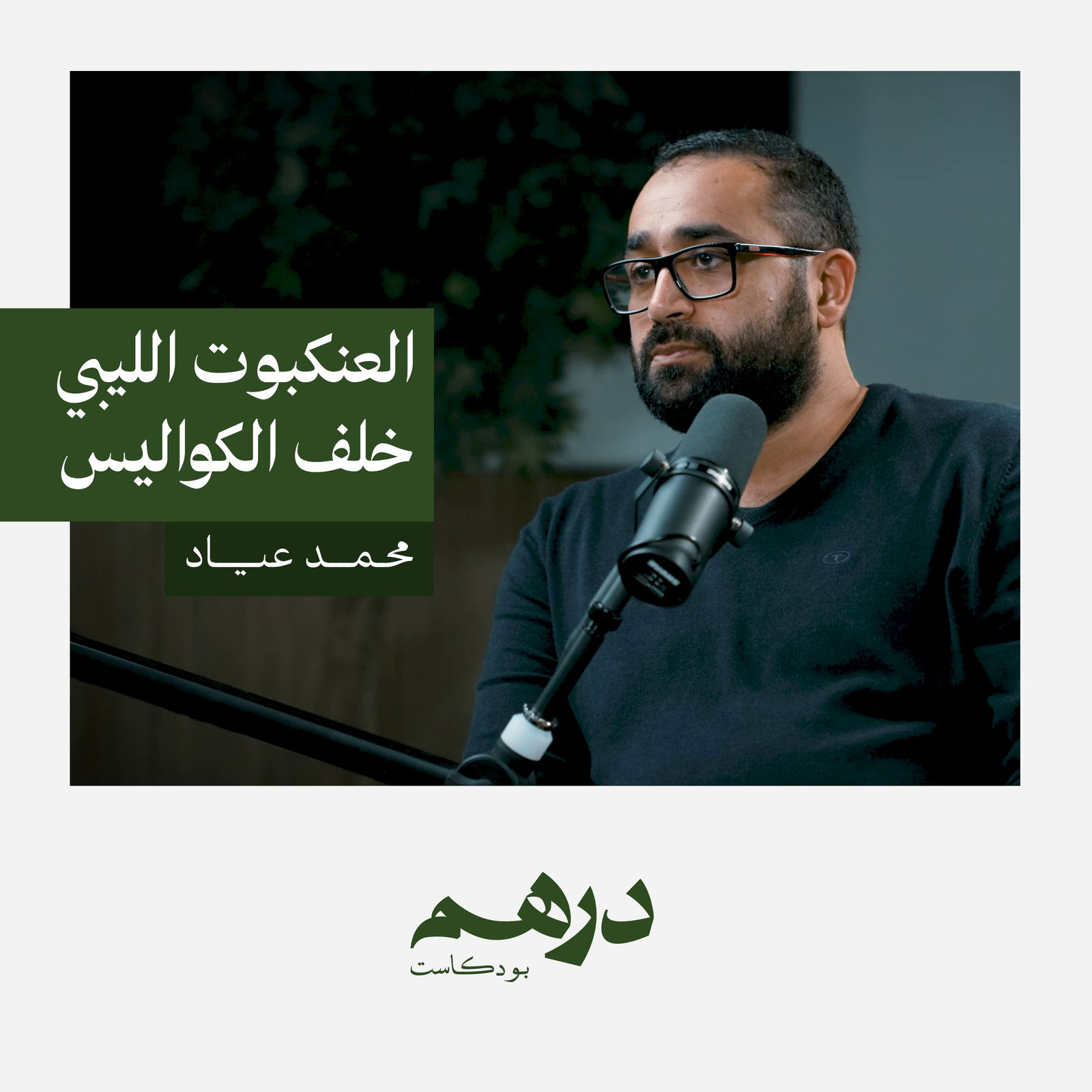 العنكبوت الليبي خلف الكواليس | بودكاست درهم العنكبوت الليبي خلف الكواليس | بودكاست درهم