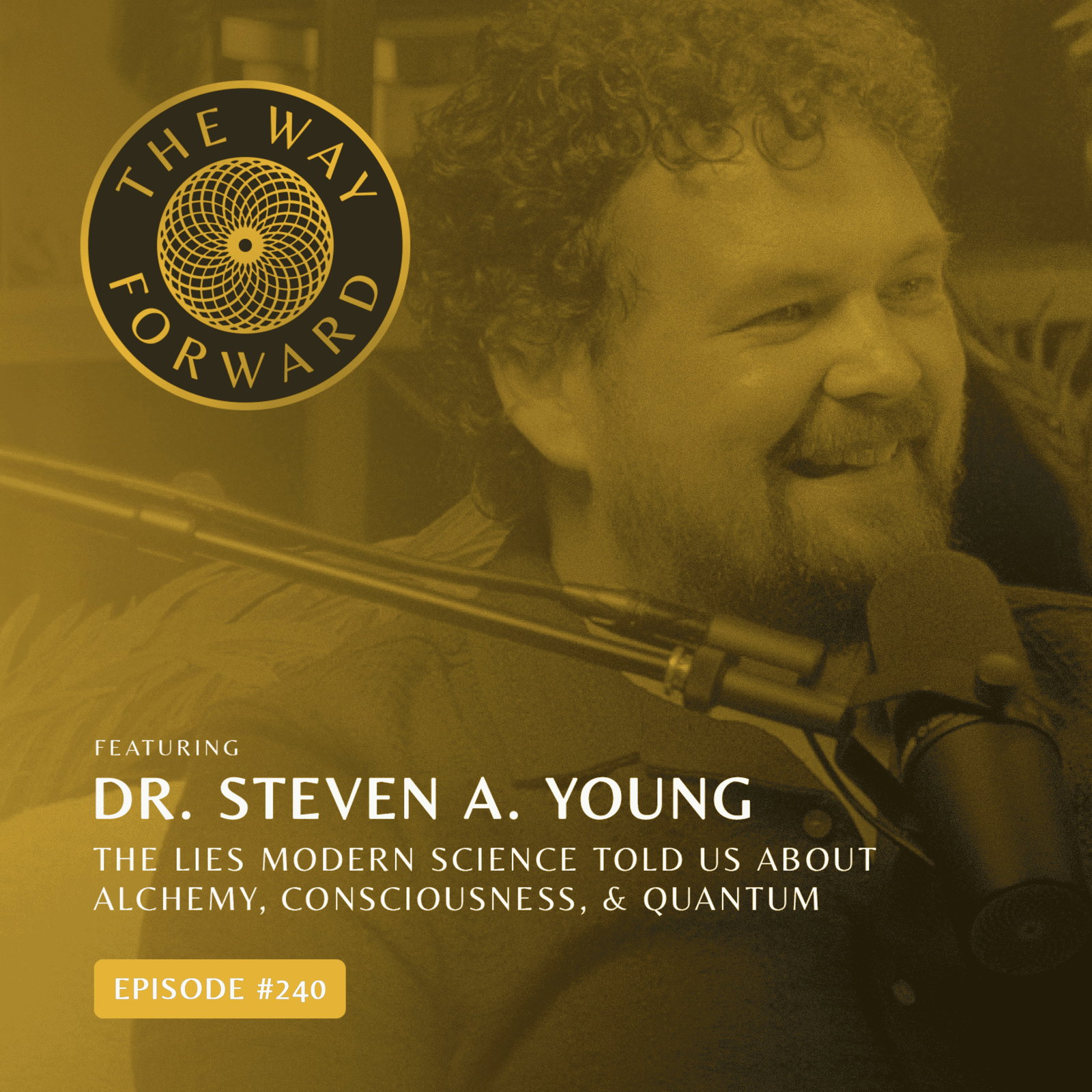 Ep 240: The Lies Modern Science Told Us About  Alchemy, Consciousness, & Quantum with Dr. Steven A. Young
