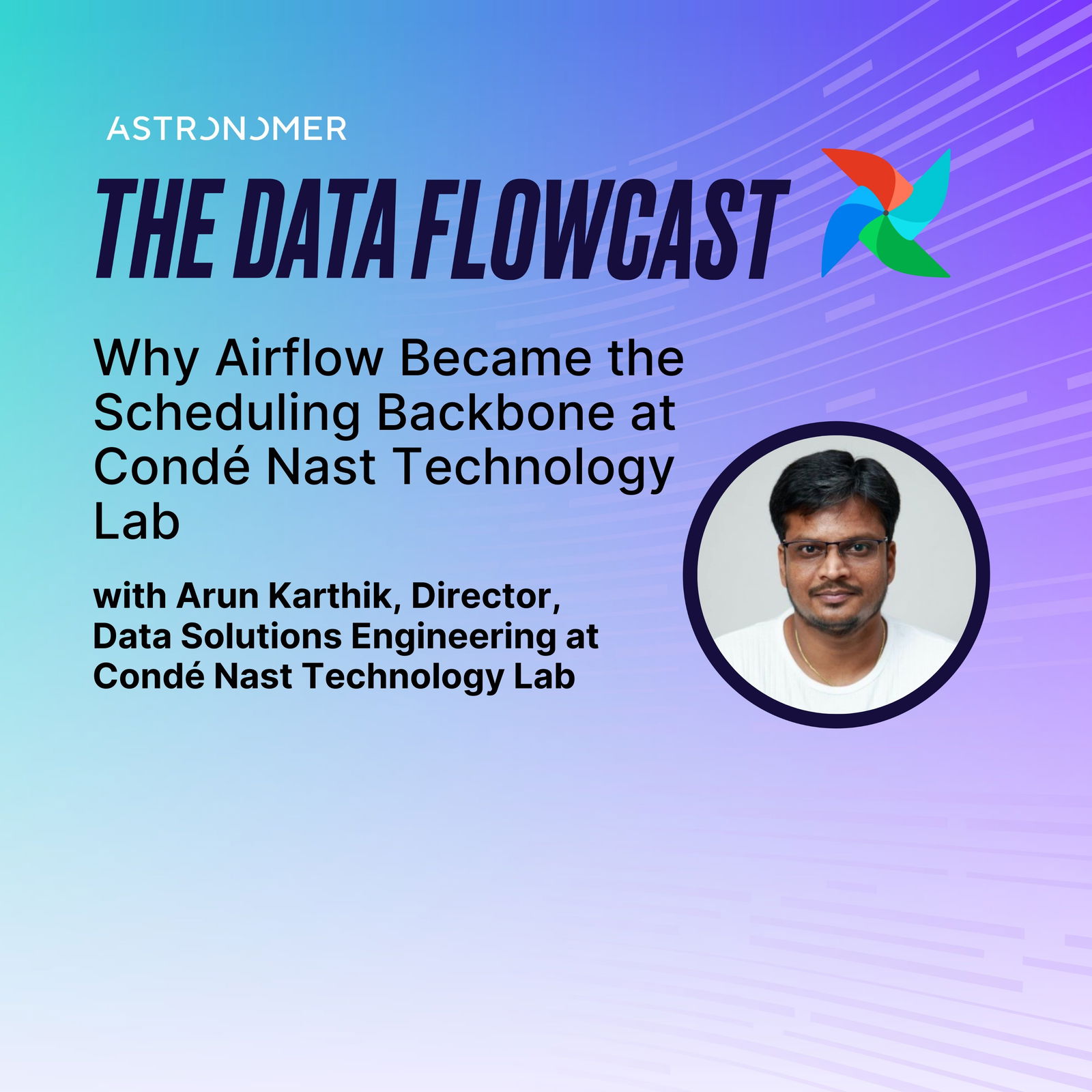 Why Airflow Became the Scheduling Backbone at Condé Nast Technology Lab with Arun Karthik