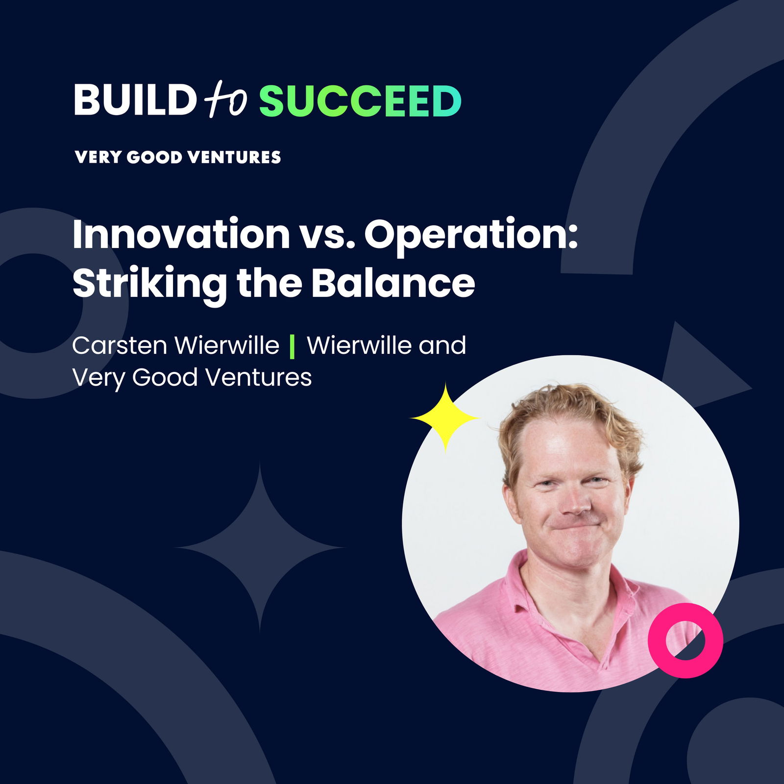 Innovation vs. Operation: Striking the Balance - podcast episode cover