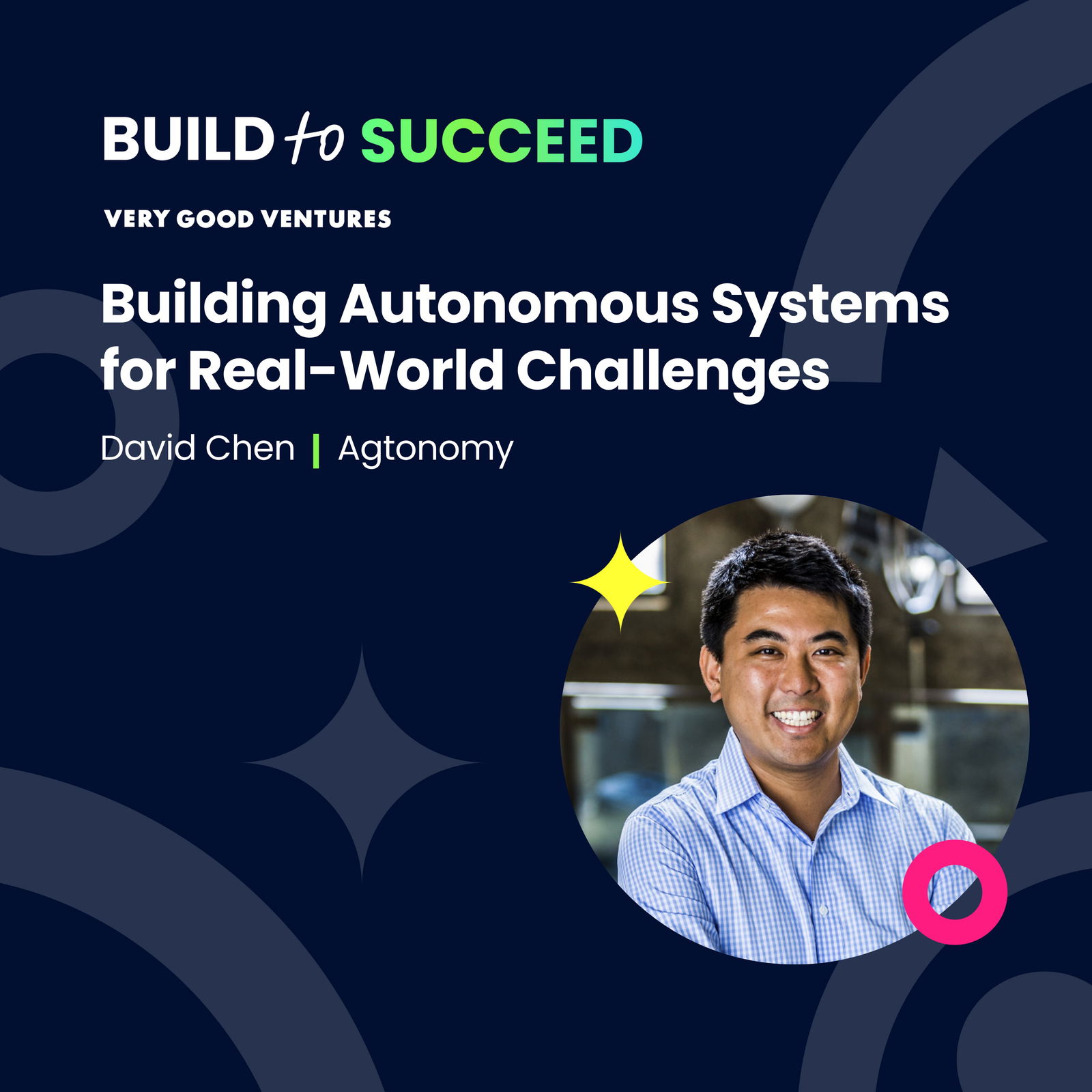 David Chen - Building Autonomous Systems for Real-World Challenges - podcast episode cover