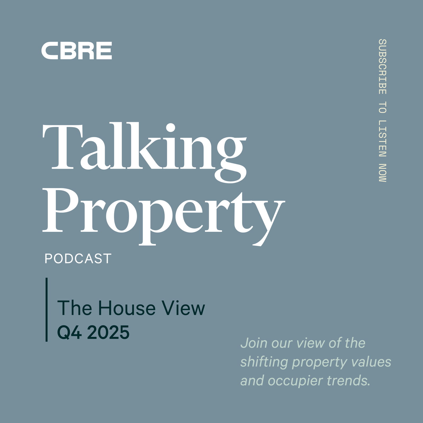 Talking Property: The House View Q4 2025