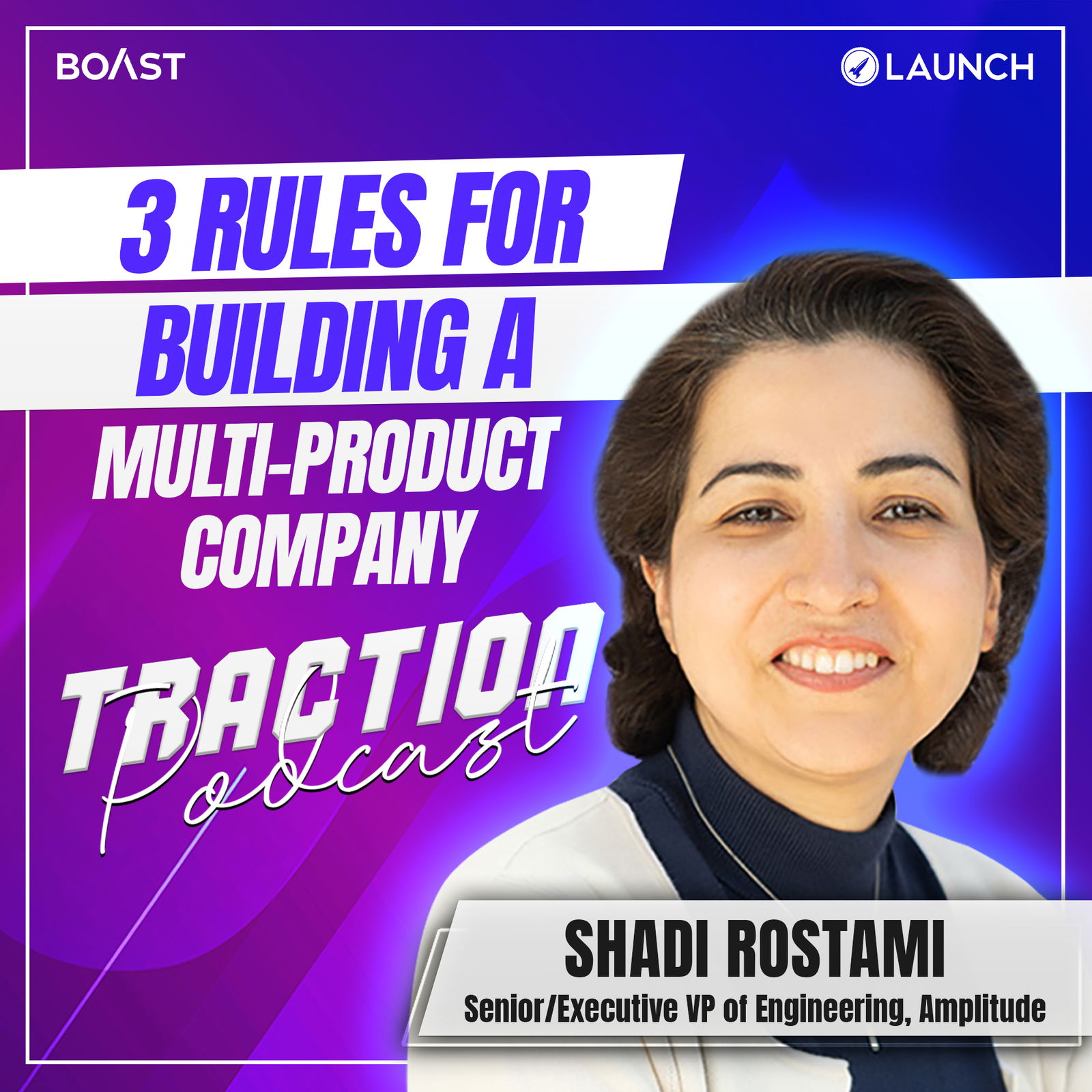 3 Rules for Building a Multi-Product Company with Shadi Rostami, Amplitude - podcast episode cover