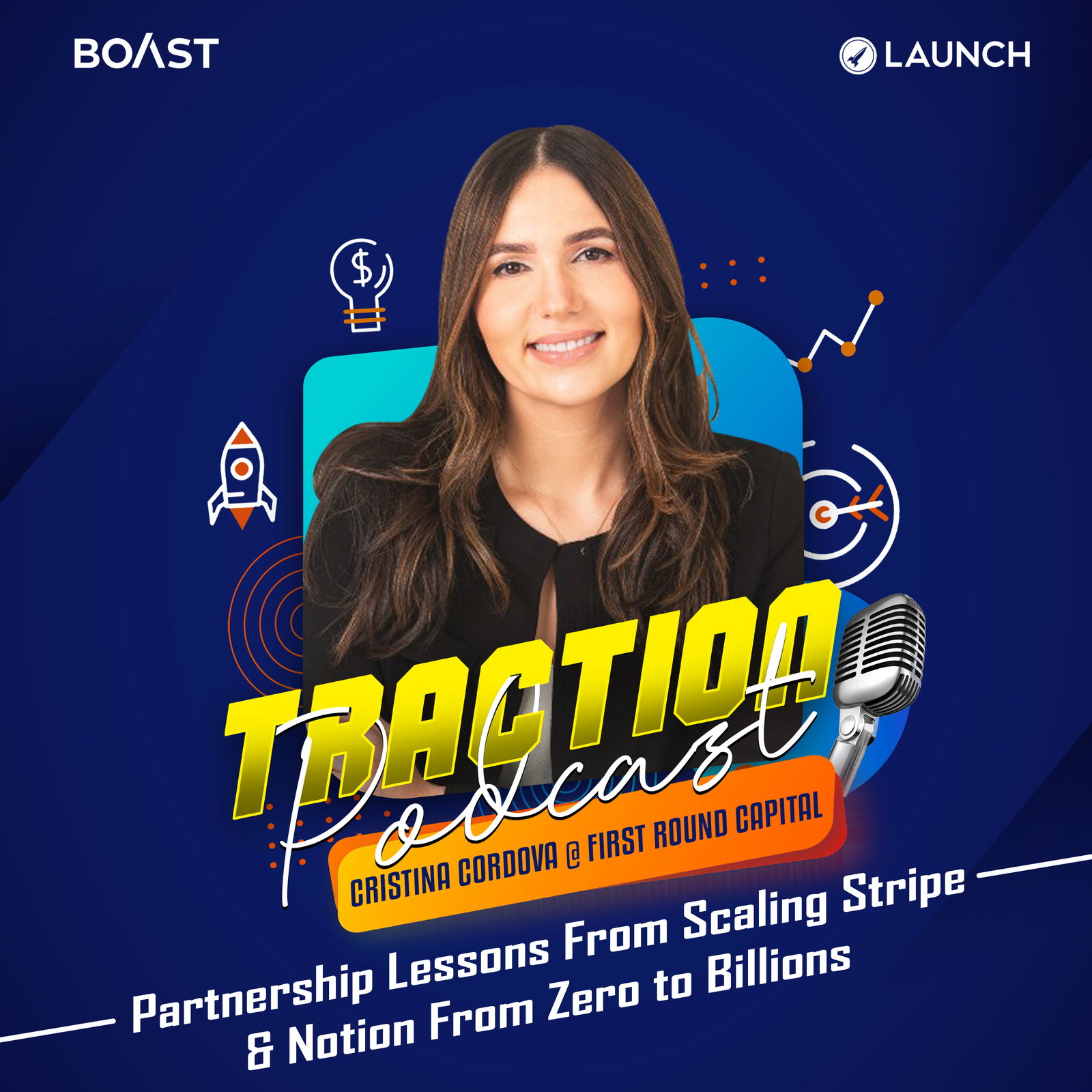 Partnership Lessons from Scaling Stripe & Notion from Zero to billions with Cristina Cordova - podcast episode cover