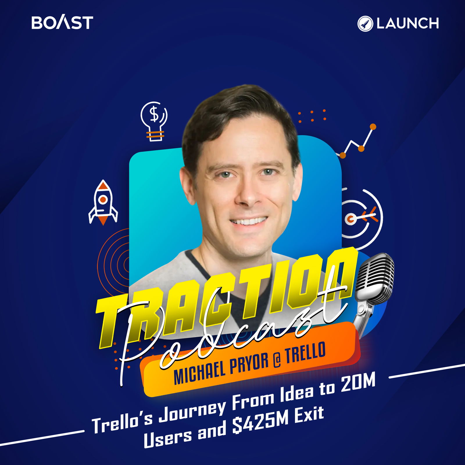 Trello’s Journey From Idea to 20M Users and $425M Exit with Michael Pryor, Trello - podcast episode cover