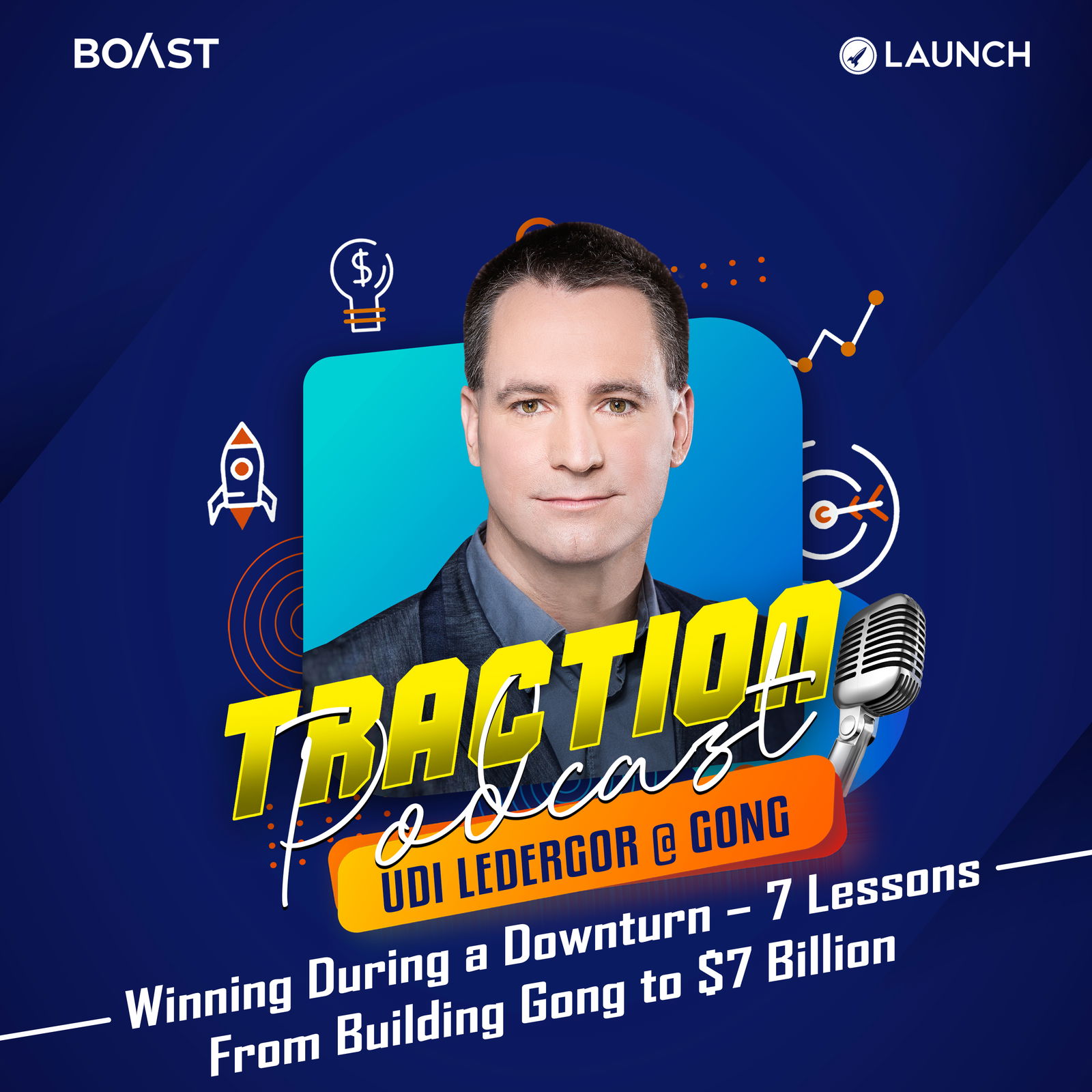 Winning During a Downturn – 7 Lessons From Building Gong to $7 Billion with Udi Ledergor at Gong - podcast episode cover