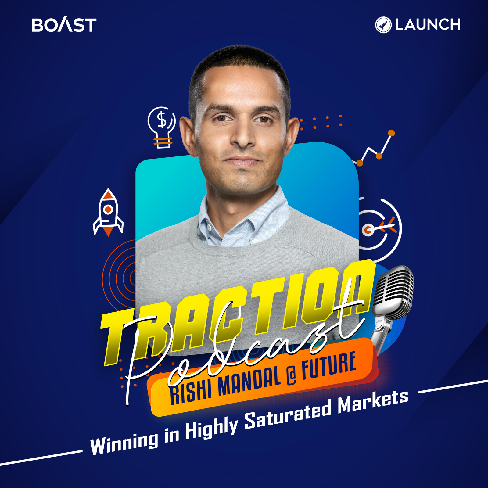 Winning in Highly Saturated Markets with Rishi Mandal, Future - podcast episode cover