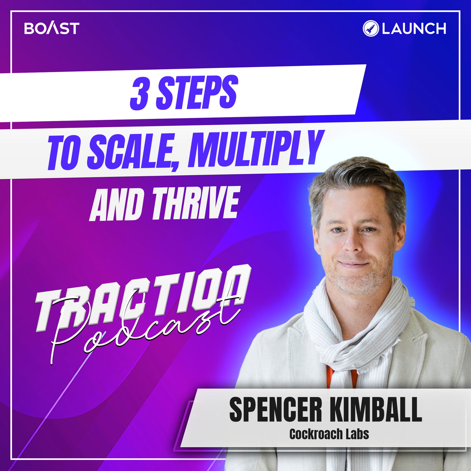 3 Steps to Scale, Multiply and Thrive with Spencer Kimball, Cockroach Labs - podcast episode cover