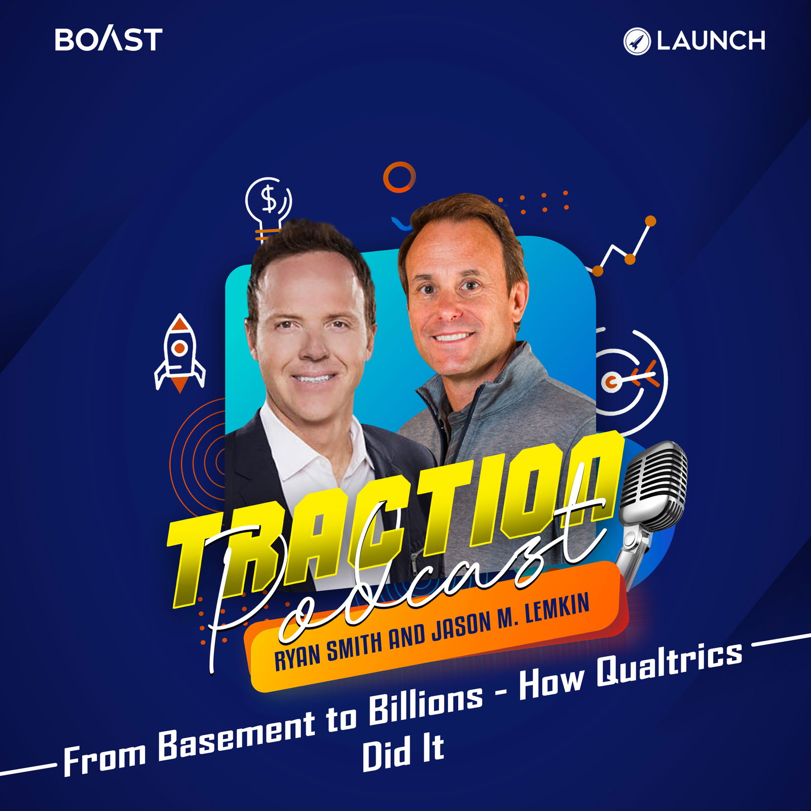 From Basement to Billions - How Qualtrics Did It - podcast episode cover