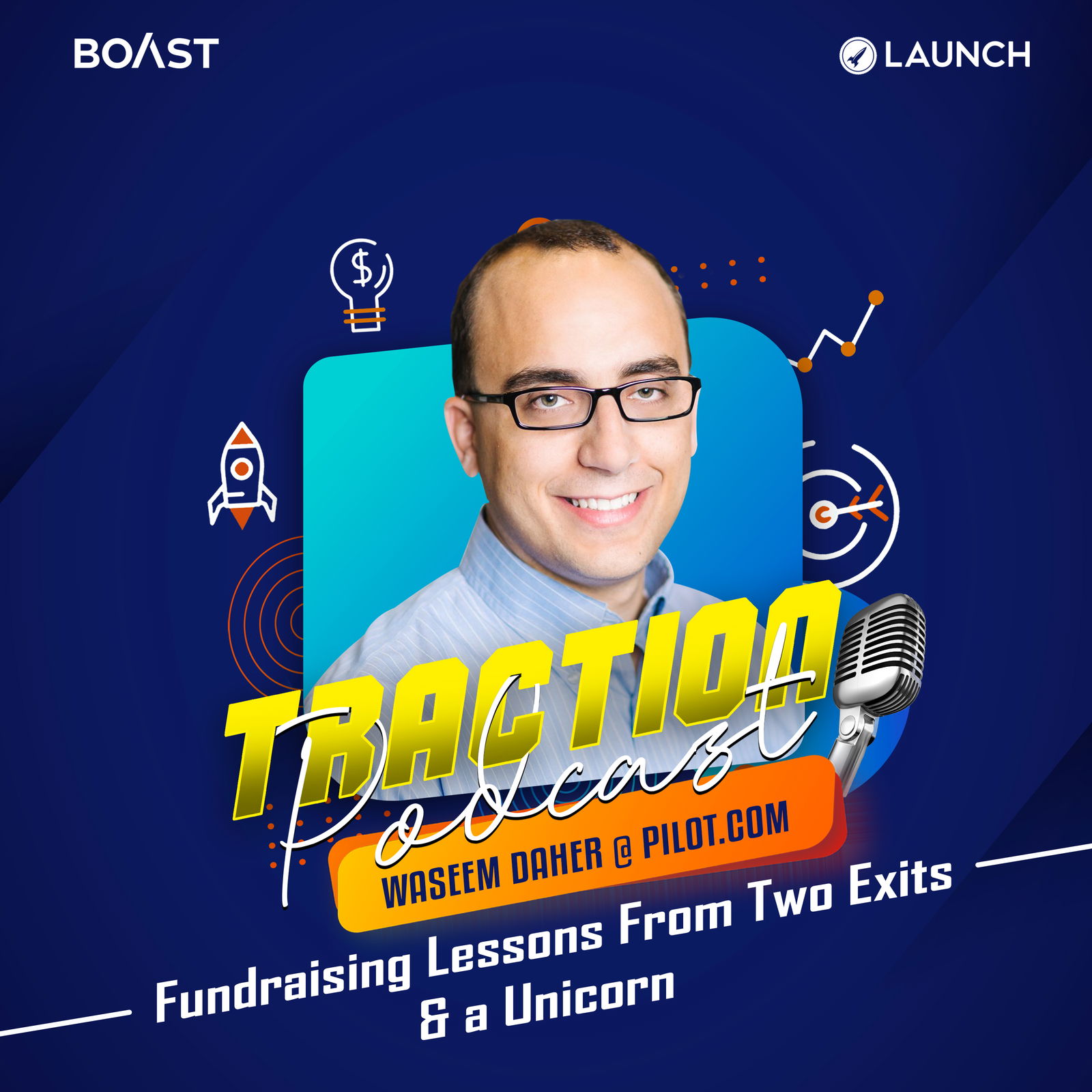 Fundraising Lessons From Two Exits & a Unicorn with Waseem Daher, Pilot - podcast episode cover