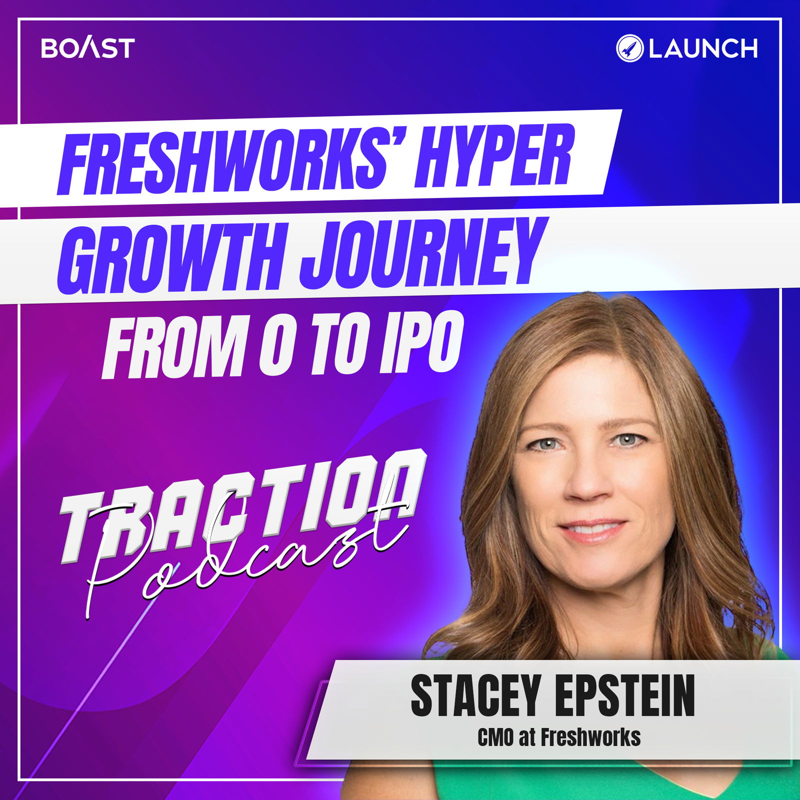 Freshworks’ Hyper Growth Journey From 0 to IPO with Stacey Epstein - podcast episode cover