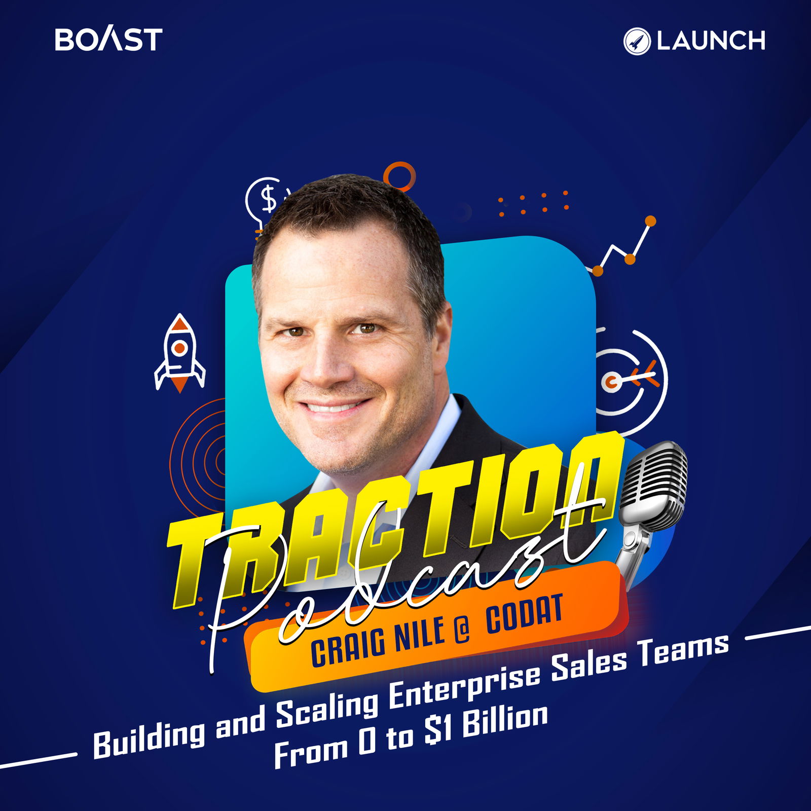 Building and Scaling Enterprise Sales Teams From 0 to $1 Billion with Craig Nile, Codat - podcast episode cover