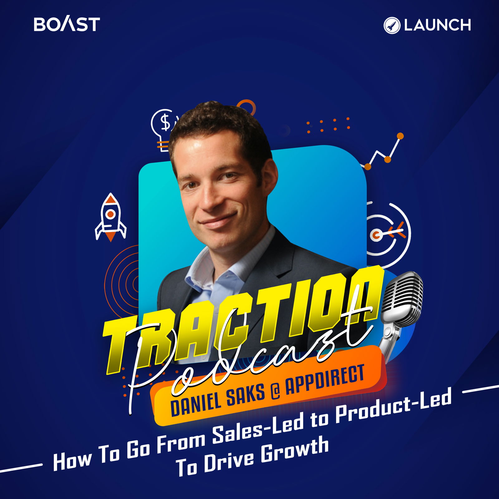 How To Go From Sales-Led to Product-Led To Drive Growth with Daniel Saks, AppDirect - podcast episode cover